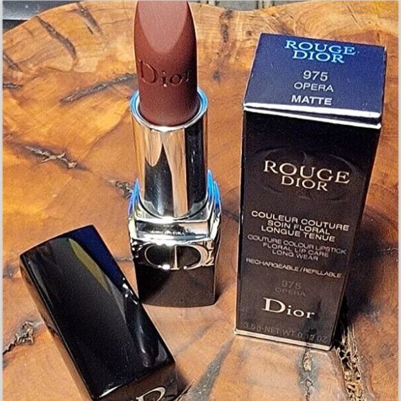 Dior Other - Rouge Dior Couture Floral Long Wear Lipstick #975 Opera - Matte NIB